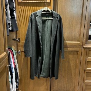 Zara dark green pea coat